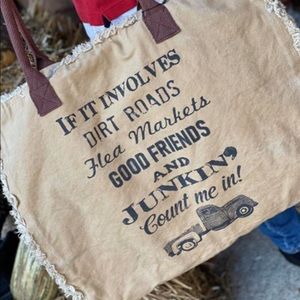 Vintage Addition - Market Tote! NEW